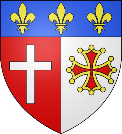 Blason de la commune Naussac
