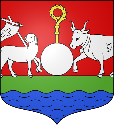 Blason de la commune Prades-Salars