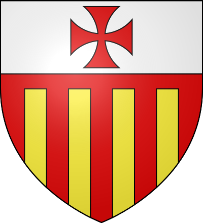 Blason de la commune Sainte-Eulalie-de-Cernon