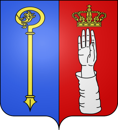 Blason de la commune Sainte-Radegonde