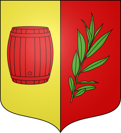 Blason de la commune Sauclières