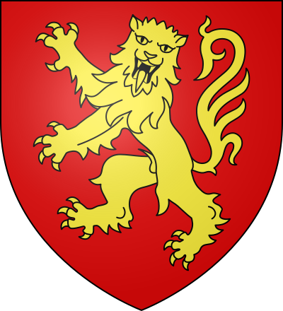 Blason de la commune Villecomtal