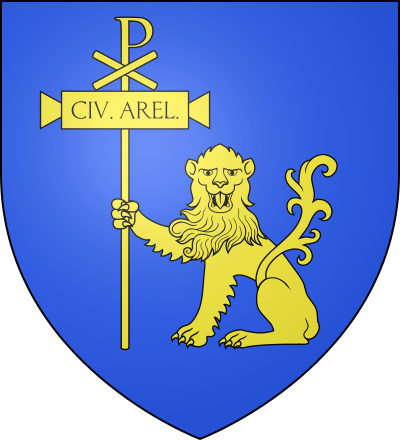 Blason de la commune Arles