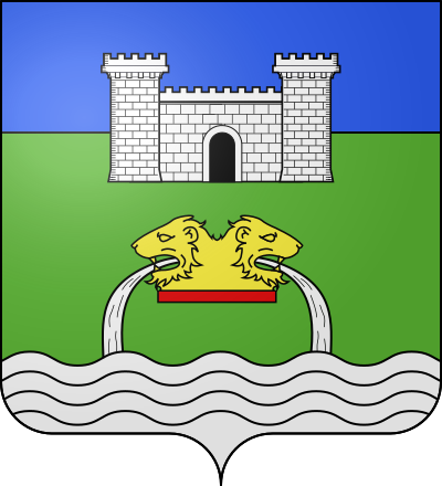 Blason de la commune La Barben