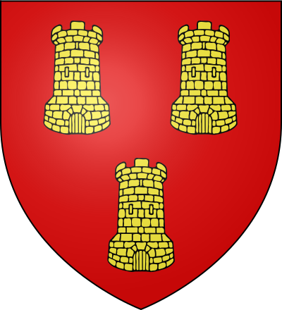 Blason de la commune La Destrousse