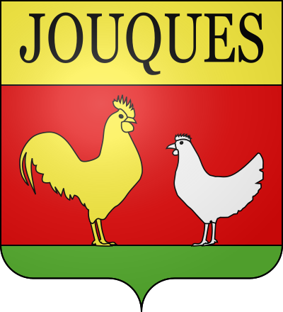 Blason de la commune Jouques