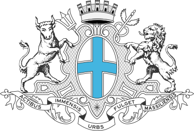 Blason de la commune Marseille
