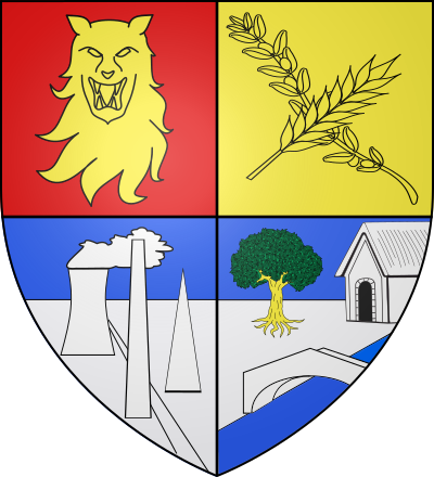 Blason de la commune Meyreuil