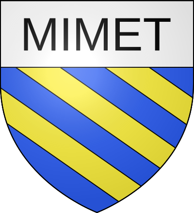 Blason de la commune Mimet