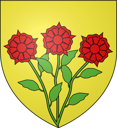 Blason de la commune Rousset