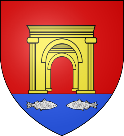 Blason de la commune Saint-Chamas