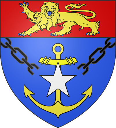 Blason de la commune Arromanches-les-Bains