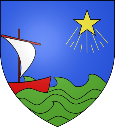 Blason de la commune Asnelles