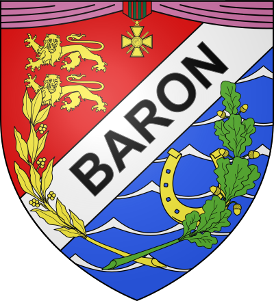 Blason de la commune Baron-sur-Odon