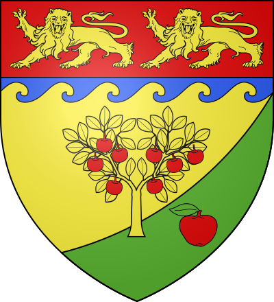 Blason de la commune Beaufour-Druval