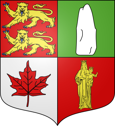 Blason de la commune Bény-sur-Mer