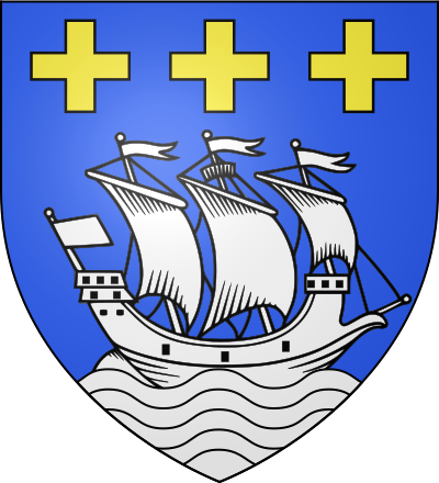 Blason de la commune Bernières-sur-Mer