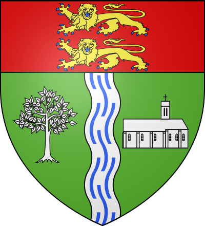 Blason de la commune Le Breuil-en-Bessin