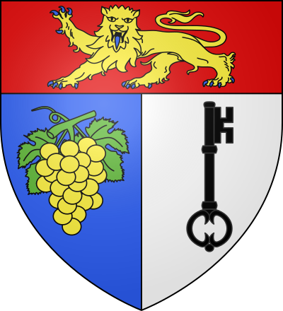 Blason de la commune Cesny-aux-Vignes