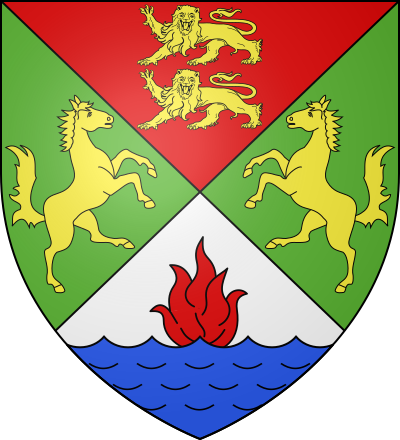 Blason de la commune Clarbec