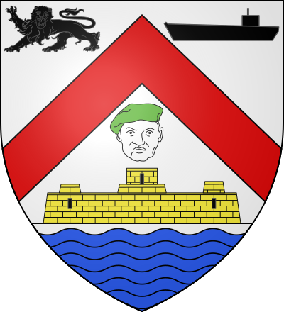 Blason de la commune Colleville-Montgomery