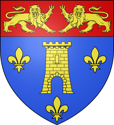 Blason de la commune Cormelles-le-Royal