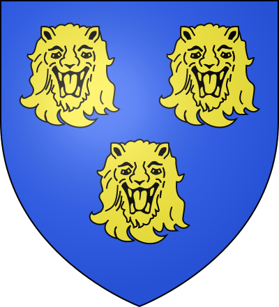 Blason de la commune Courvaudon