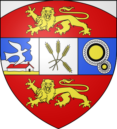 Blason de la commune Démouville
