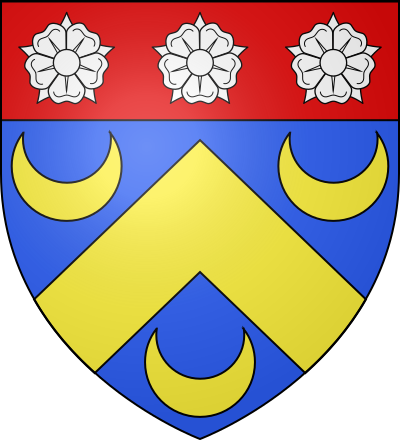 Blason de la commune Escoville