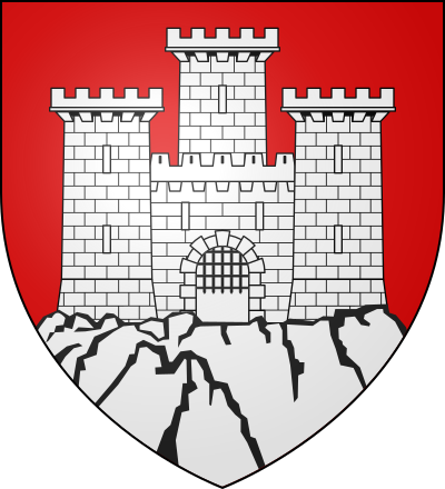 Blason de la commune Falaise