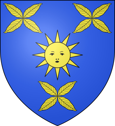 Blason de la commune Fierville-les-Parcs