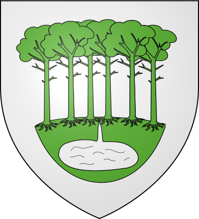 Blason de la commune Fontaine-le-Pin