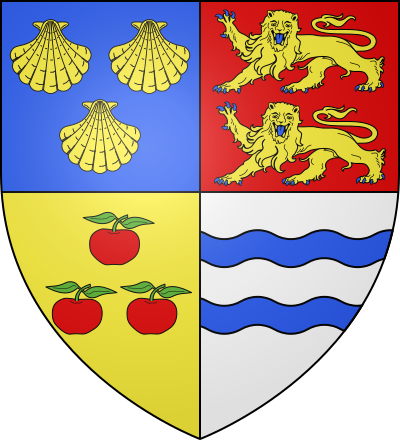Blason de la commune Ouilly-le-Vicomte