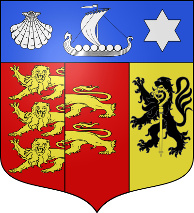 Blason de la commune Ouistreham