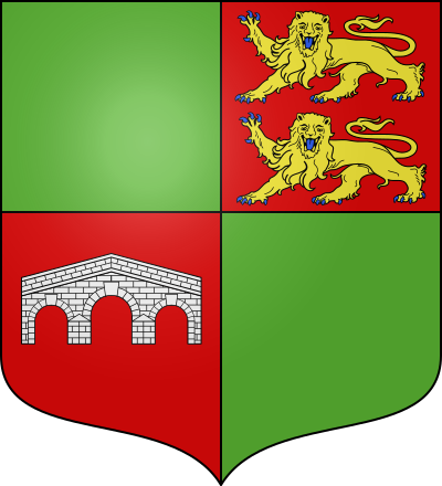 Blason de la commune La Rivière-Saint-Sauveur