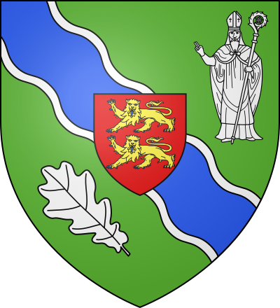 Blason de la commune Saint-Aubin-des-Bois