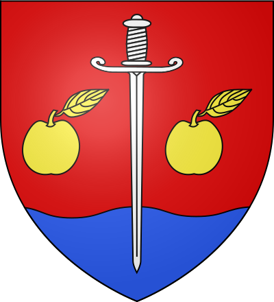 Blason de la commune Saint-Martin-de-la-Lieue