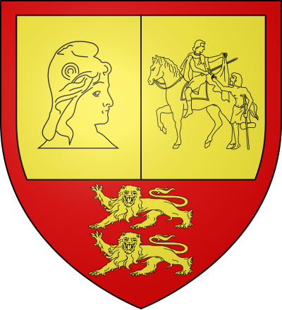 Blason de la commune Saint-Martin-des-Entrées