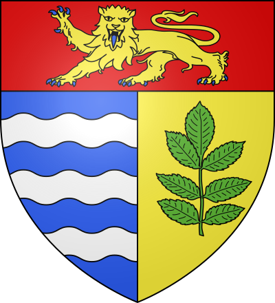 Blason de la commune Saint-Pierre-du-Fresne