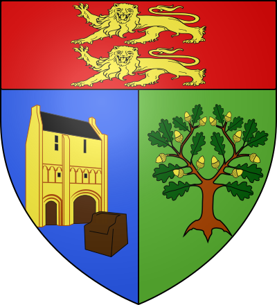 Blason de la commune Saint-Vigor-le-Grand
