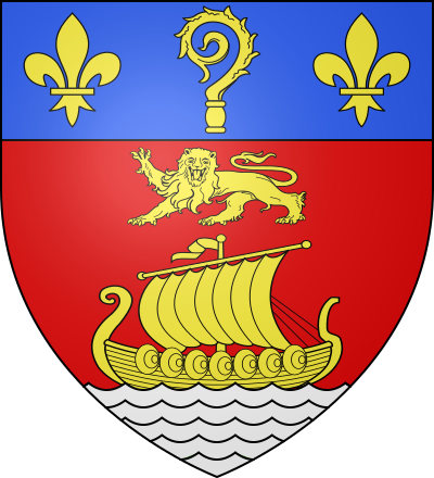Blason de la commune Touques
