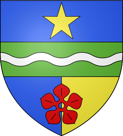 Blason de la commune Vaux-sur-Aure
