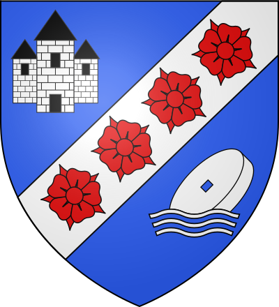 Blason de la commune Ver-sur-Mer