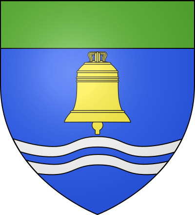Blason de la commune Vienne-en-Bessin