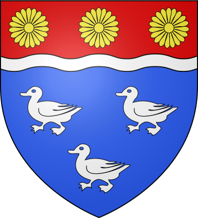 Blason de la commune Vierville-sur-Mer