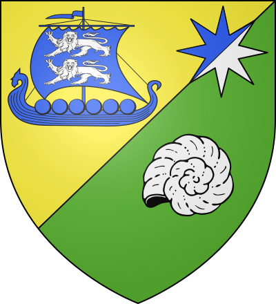 Blason de la commune Villers-sur-Mer