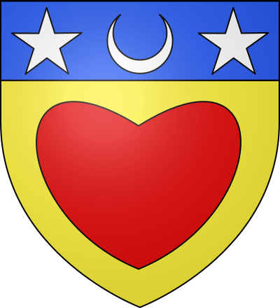 Blason de la commune Albepierre-Bredons