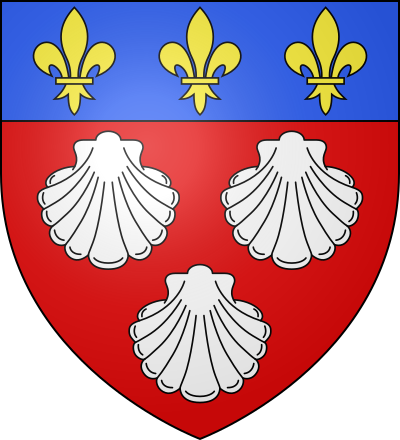 Blason de la commune Aurillac