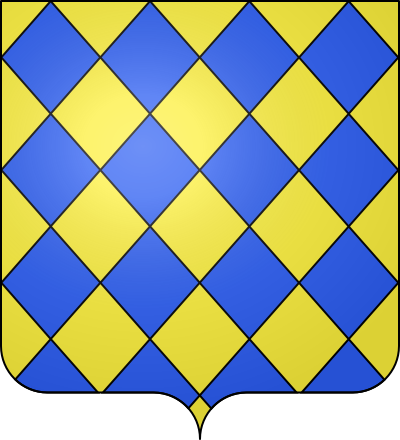 Blason de la commune Baignes-Sainte-Radegonde