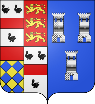 Blason de la commune Bonnes